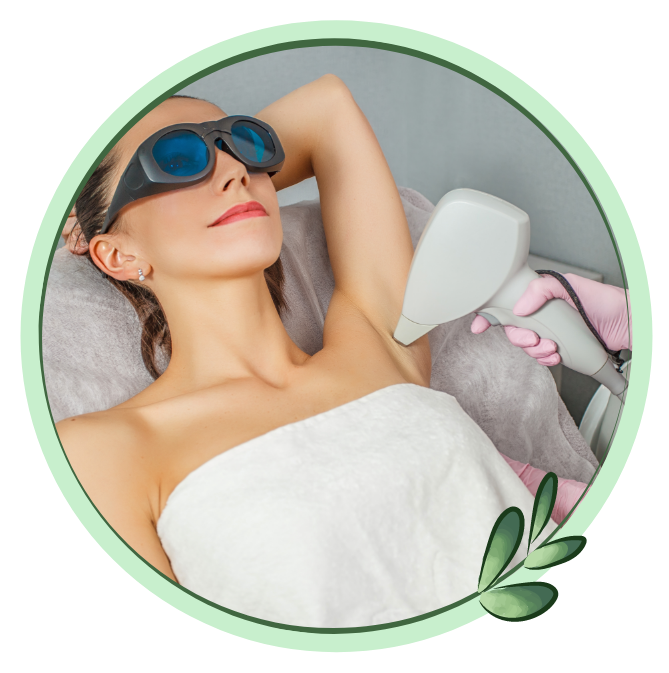 Professional waxing services - eyebrow, leg, arm waxing